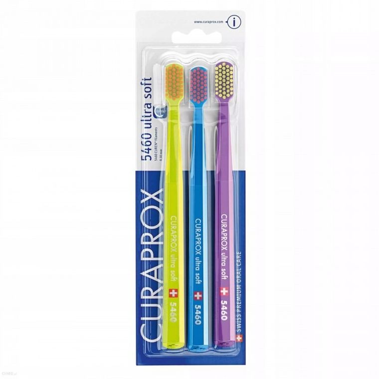 Curaprox, CS 5460, szczoteczka do zębów, Ultra Soft, 3 szt.