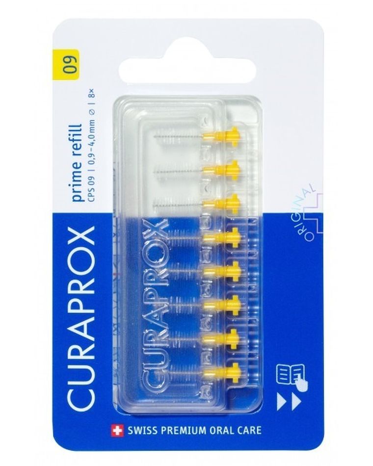 Curaprox, czyścik międzyzębowe, Prime Refill CPS09, 8 szt.