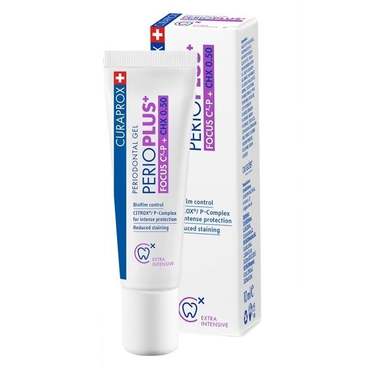 Curaprox, Perio Plus focus, pasta do zębów 0,50%chx, 10 ml