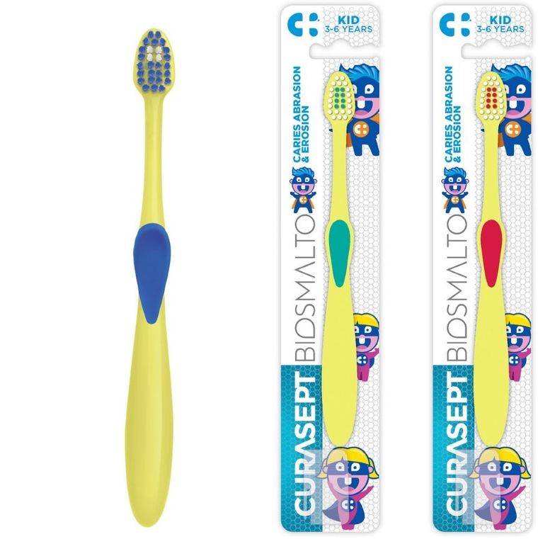 Curasept, Biosmalto, Kid, szczoteczka do zębów, 3-6l