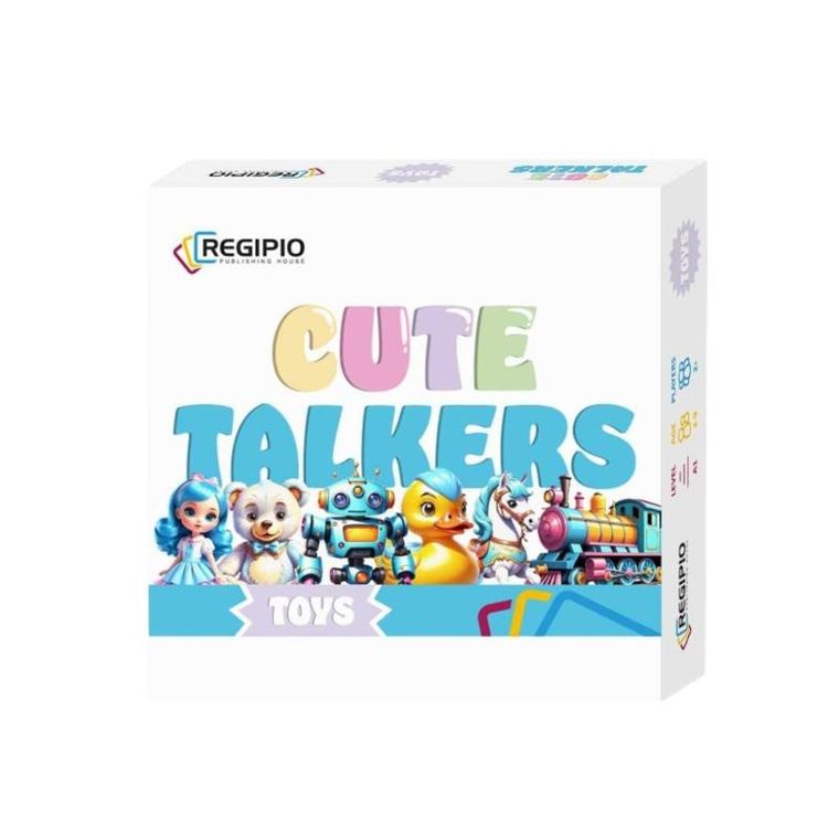 Cute Talkers Toys. Zestaw do nauki języka angielskiego