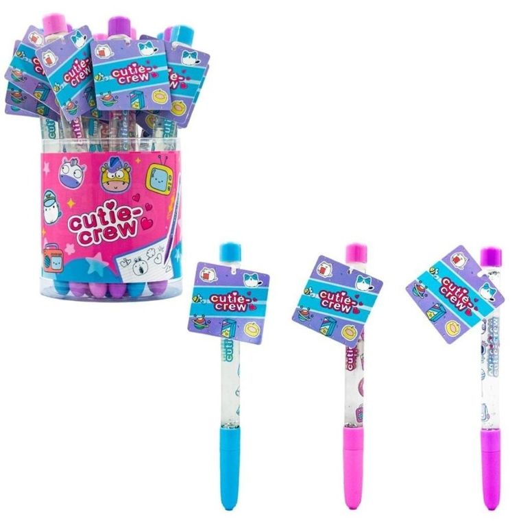 Cutie Crew, długopis z brokatem, 1 szt.