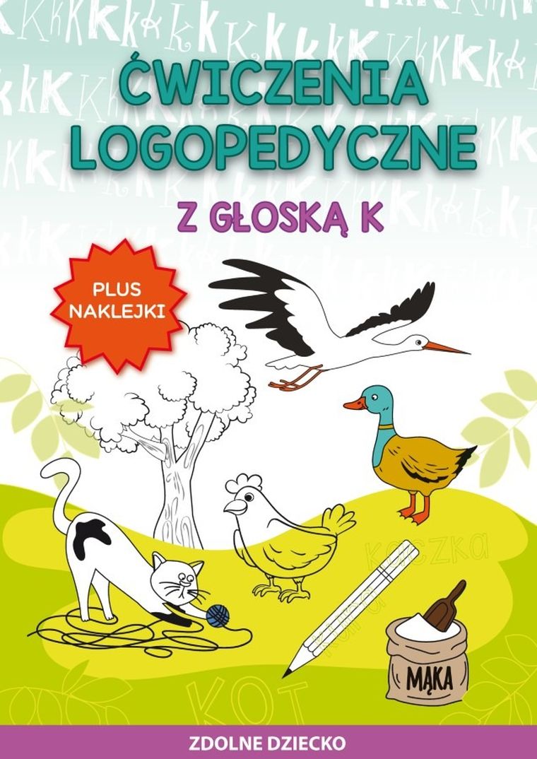 Ćwiczenia logopedyczne z głoską K
