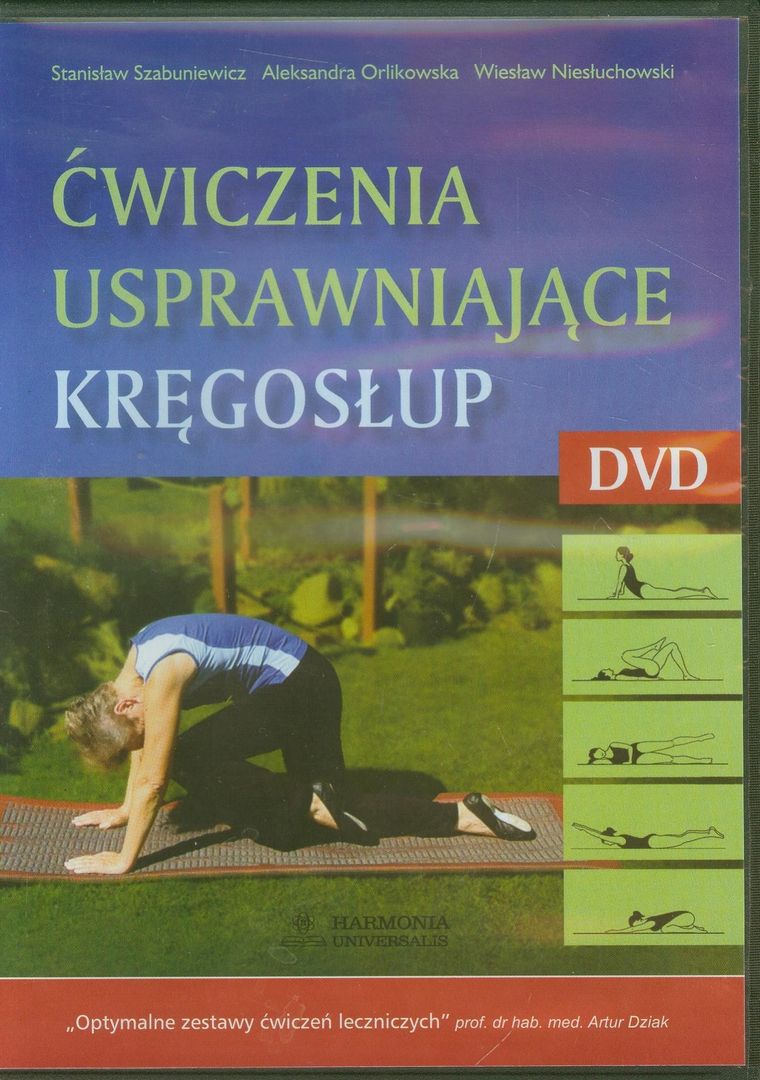 Ćwiczenia usprawniające kręgosłup. DVD