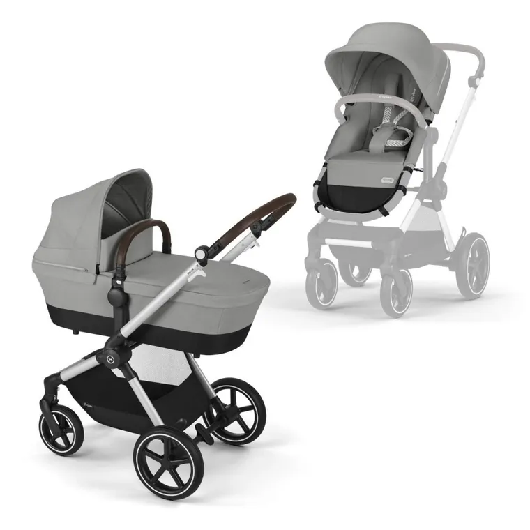 Cybex, Eos Lux, wózek wielofunkcyjny, Stone Grey