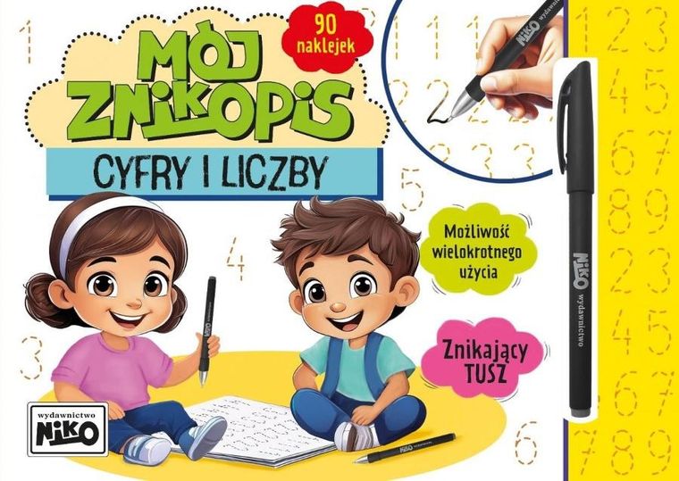 Cyfry i liczby. Mój znikopis