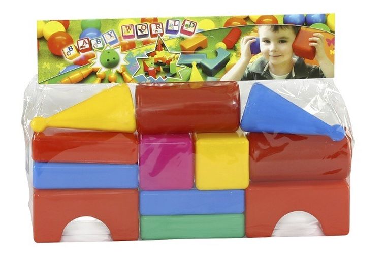 Czako, klocki, 11 elementów