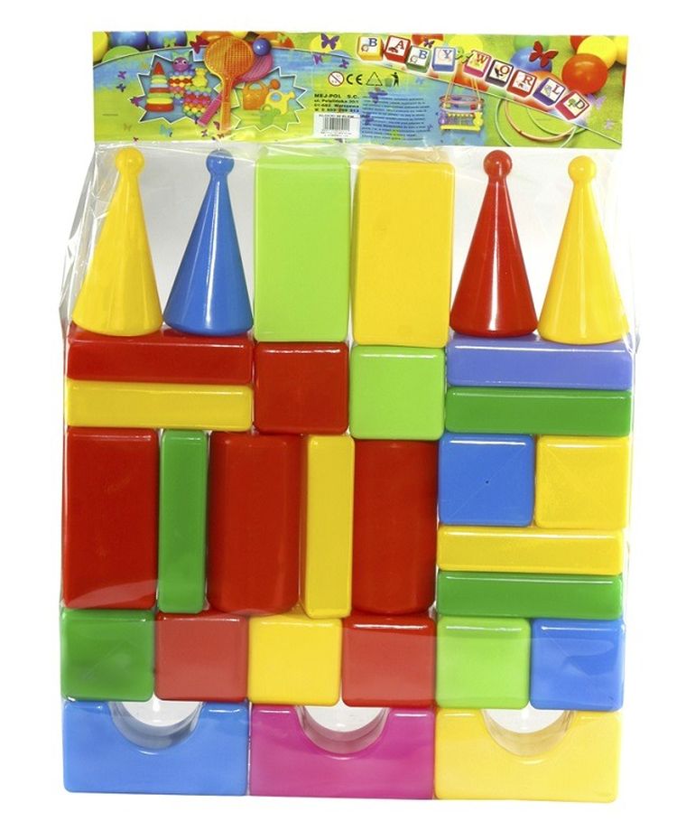 Czako, klocki, 30 elementów