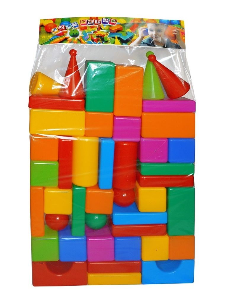 Czako, klocki, 43 elementy