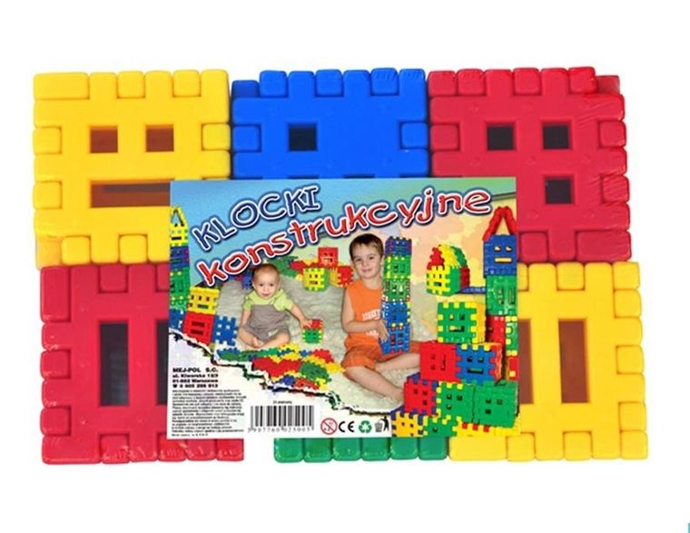 Czako, klocki konstrukcyjne, 36 elementów