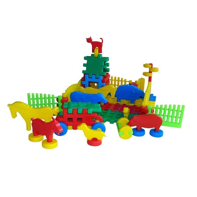 Czako, Mali farmerzy, klocki