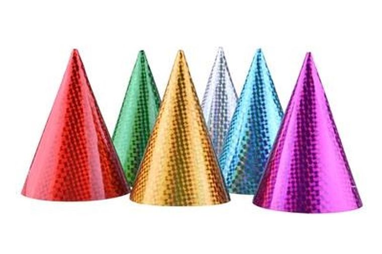 Czapeczka imprezowa, holograficzna