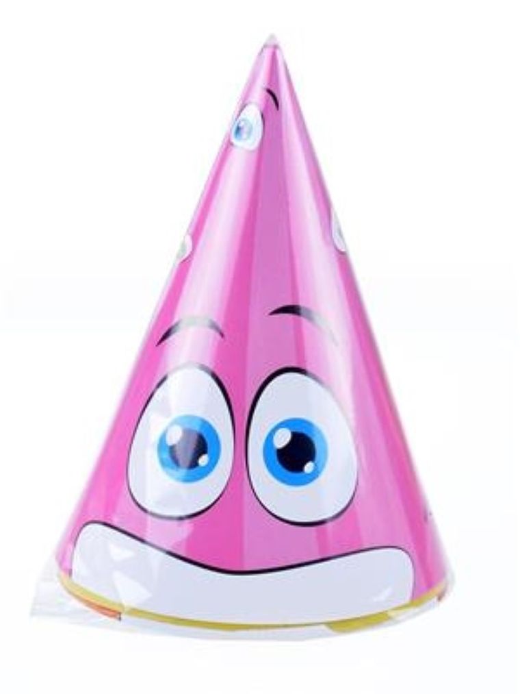 Czapeczki urodzinowe, 3 szt.