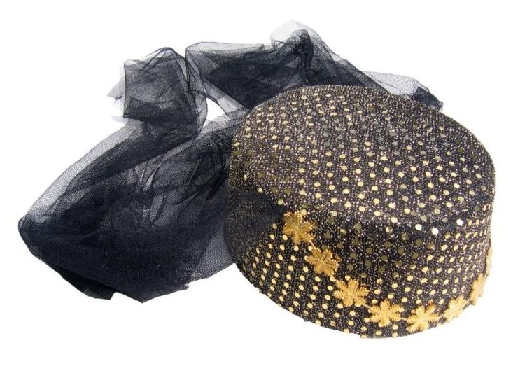 Czapka arabka, czarna