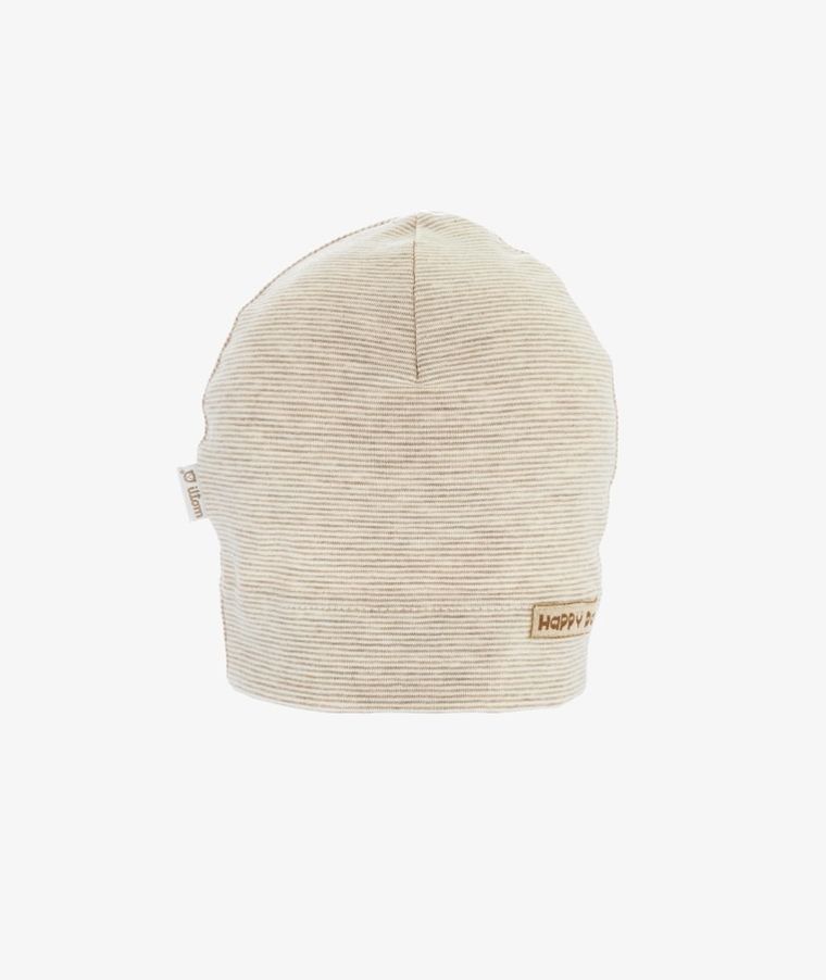 Czapka chłopięca, beżowa, Iltom