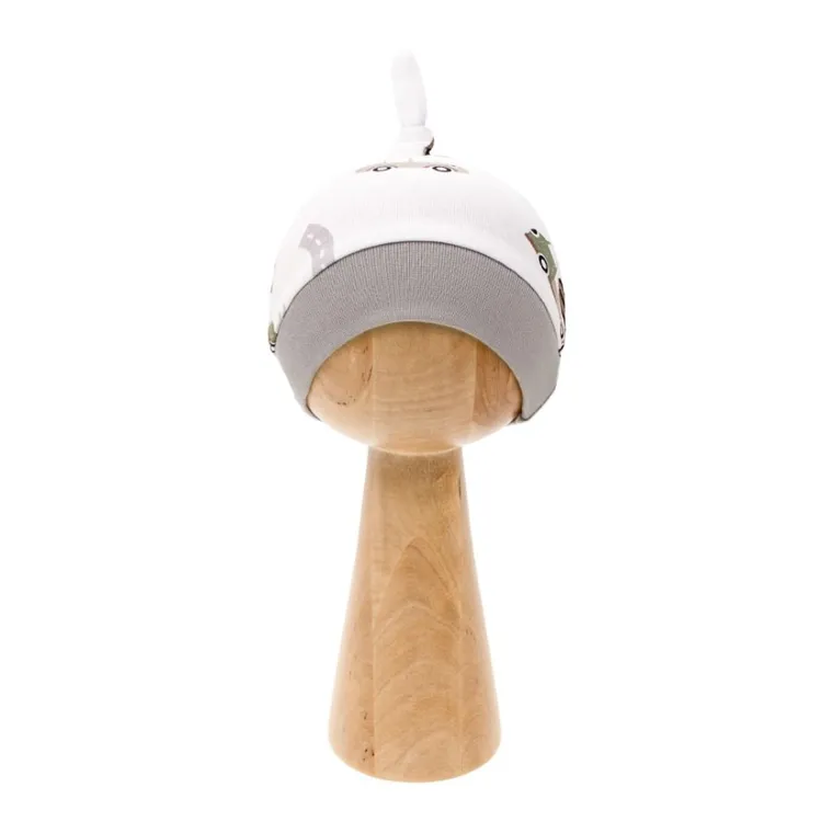 Czapka chłopięca, biała, Nicol