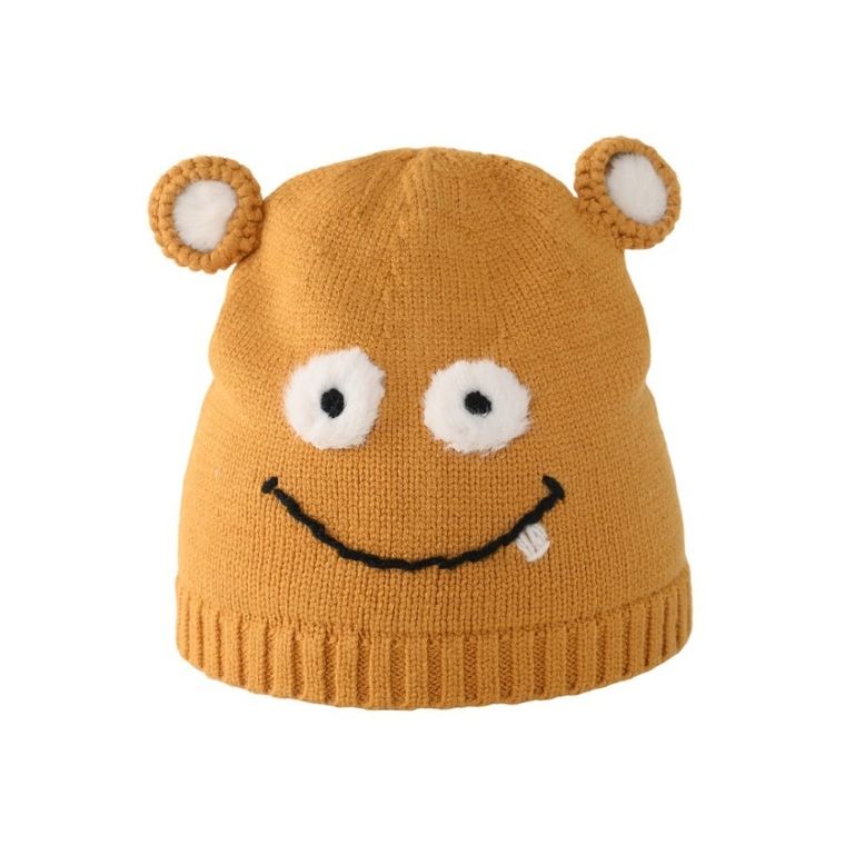 Czapka chłopięca, brązowa, Be Snazzy