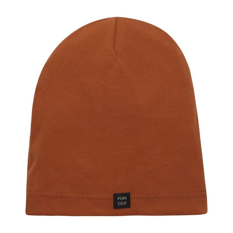 Czapka chłopięca, brązowa, Pinokio