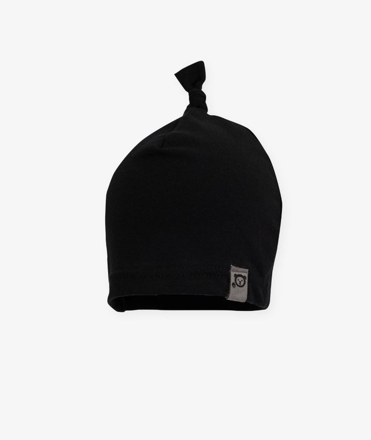 Czapka chłopięca, czarna, Iltom