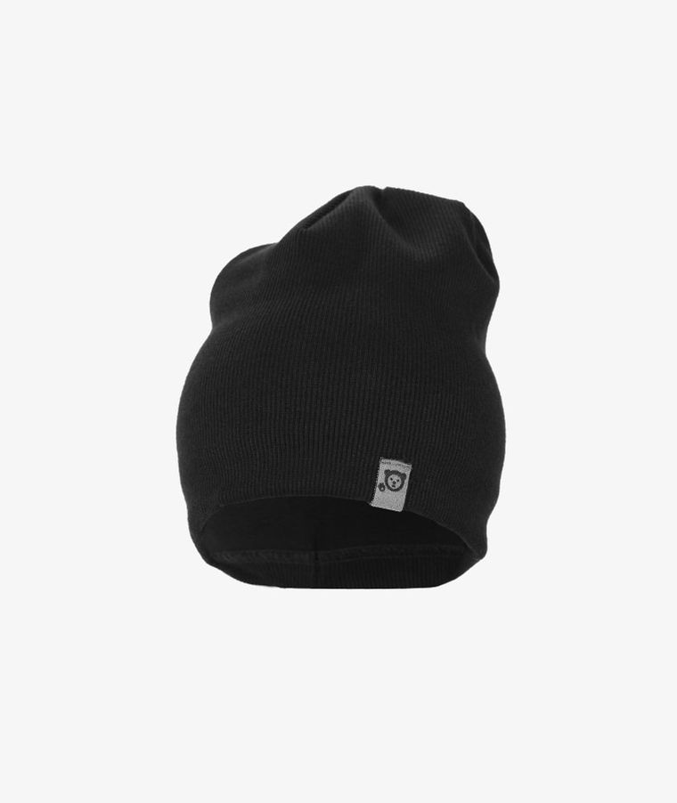 Czapka chłopięca, czarna, Iltom