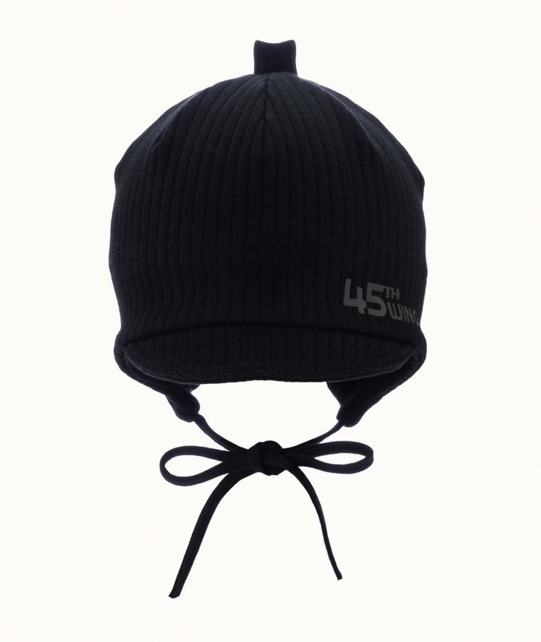 Czapka chłopięca, czarna, Iltom