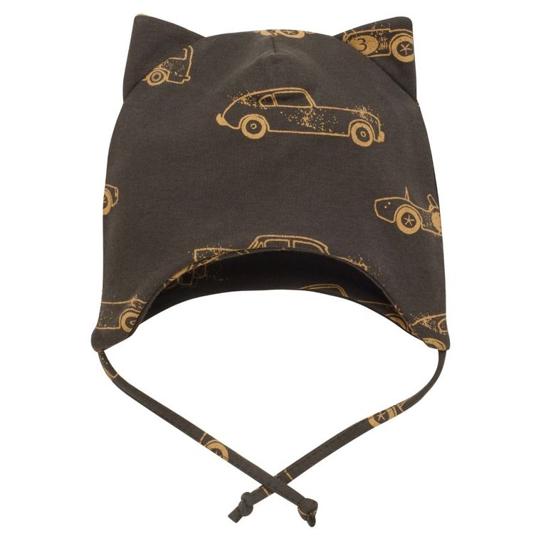 Czapka chłopięca, grafitowa, Pinokio