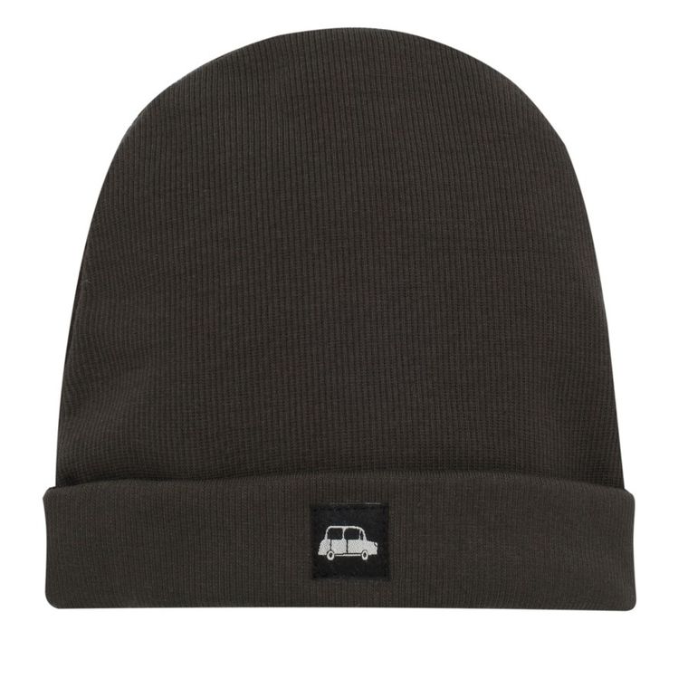 Czapka chłopięca, grafitowa, Pinokio