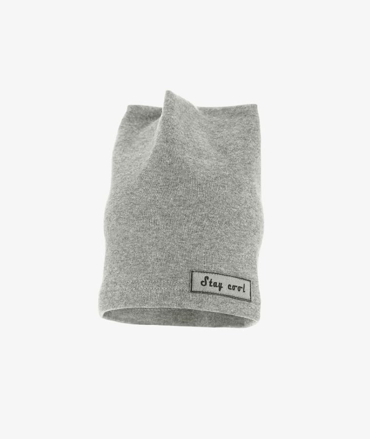 Czapka chłopięca, grafitowa, Stay cool, Iltom