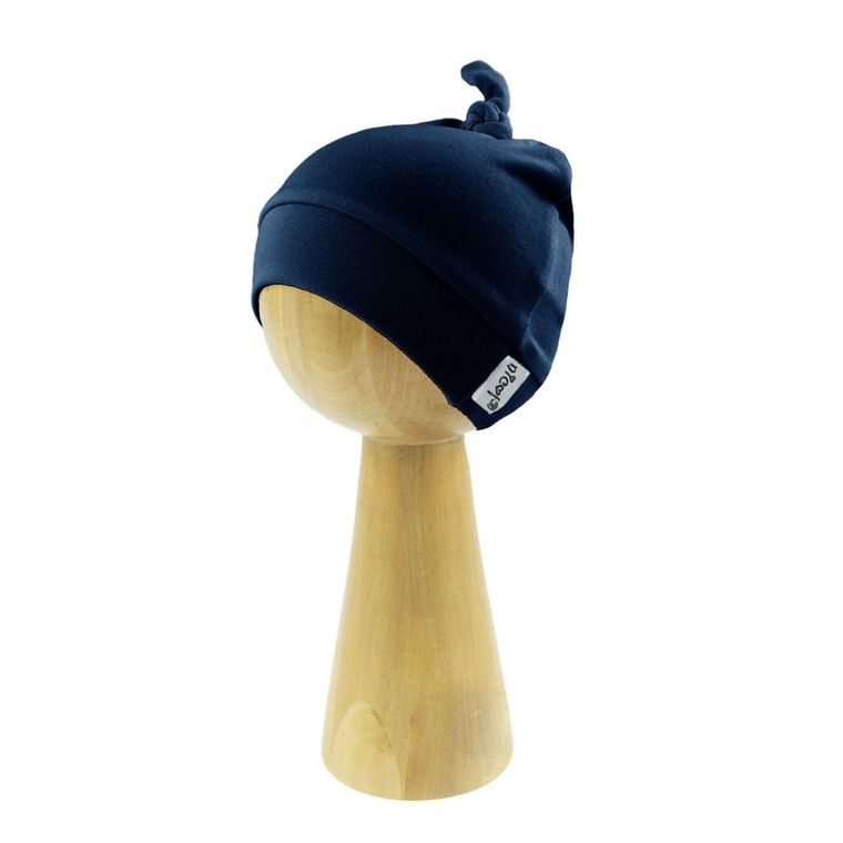Czapka chłopięca, granatowa, Nicol