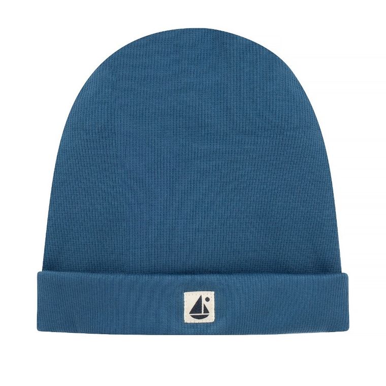 Czapka chłopięca, granatowa, Pinokio