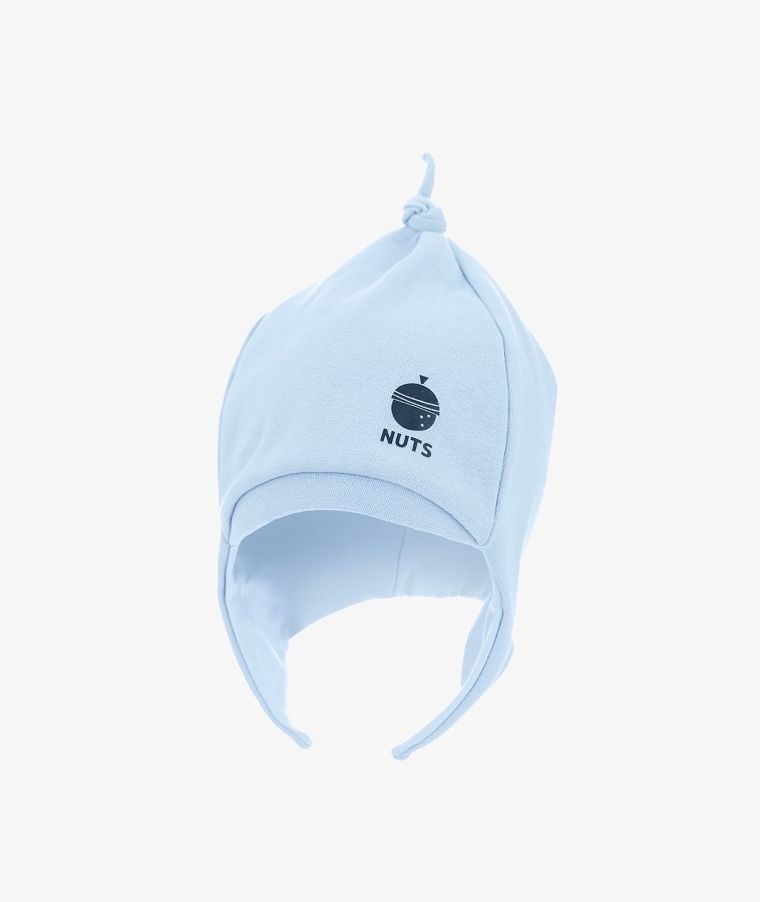 Czapka chłopięca, jasnoniebieska, Nuts, Iltom