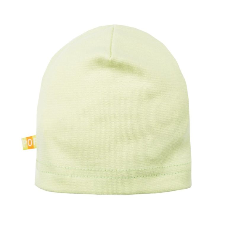 Czapka chłopięca, limonkowa, smerfetka, Eevi