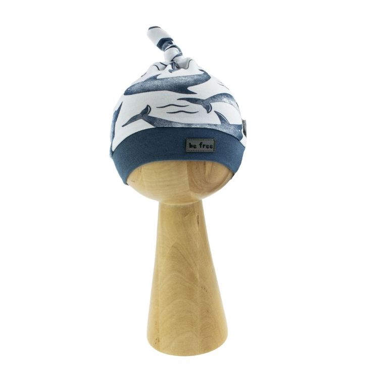 Czapka chłopięca, mix, delfiny, Be free, Nicol