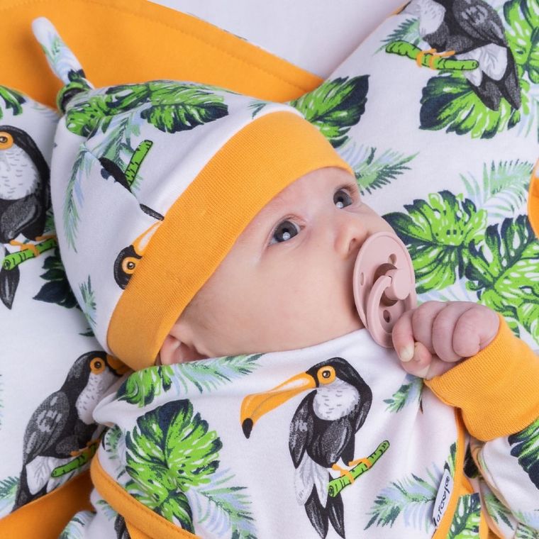 Czapka chłopięca, mix, tukan, Nicol