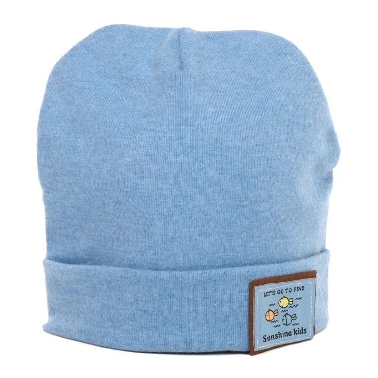 Czapka chłopięca, niebieska, Be Snazzy