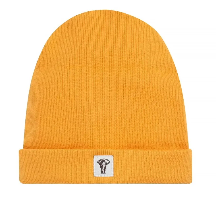 Czapka chłopięca, pomarańczowa, Pinokio