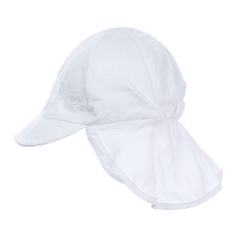 Czapka chłopięca safari, biała, Döll