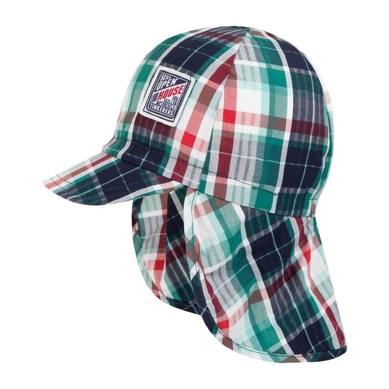 Czapka chłopięca safari, zielona, Döll