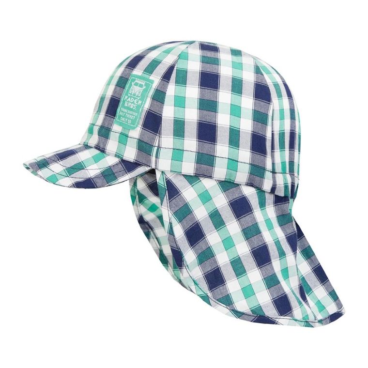 Czapka chłopięca safari, zielona, Döll
