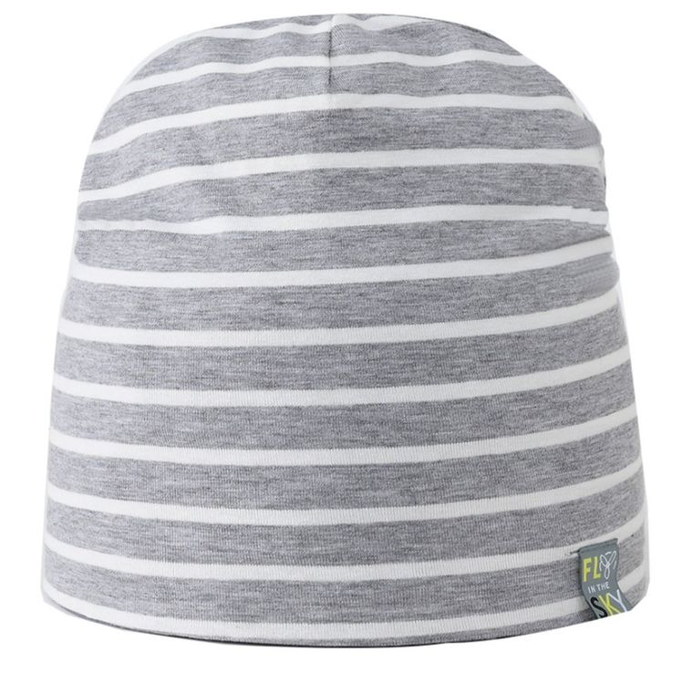 Czapka chłopięca, szara, Be Snazzy