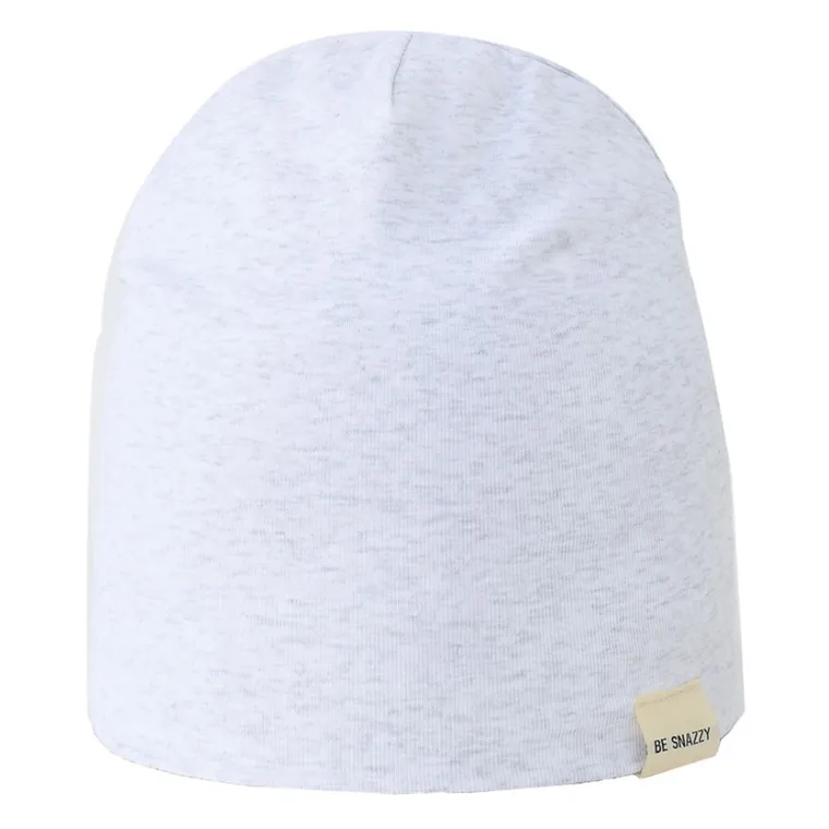 Czapka chłopięca, szara, Be Snazzy
