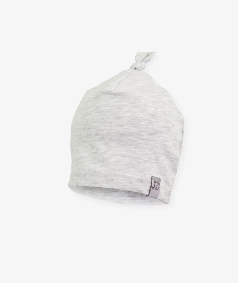 Czapka chłopięca, szara, Iltom