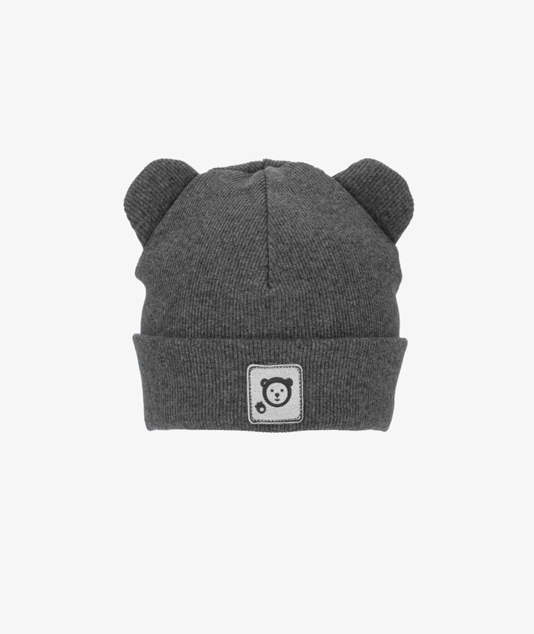 Czapka chłopięca, szara, Iltom