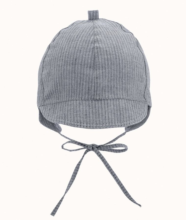 Czapka chłopięca, szara, Iltom