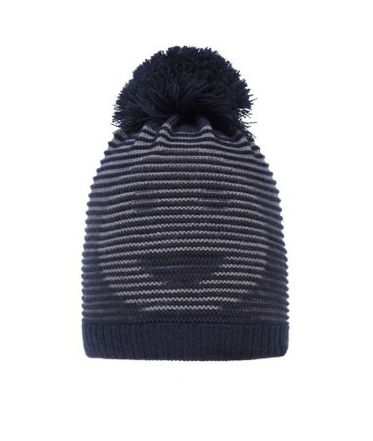 Czapka chłopięca z pomponem, mix, Döll