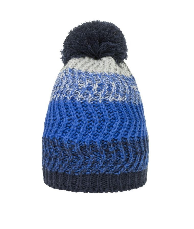 Czapka chłopięca z pomponem, niebieska, Döll