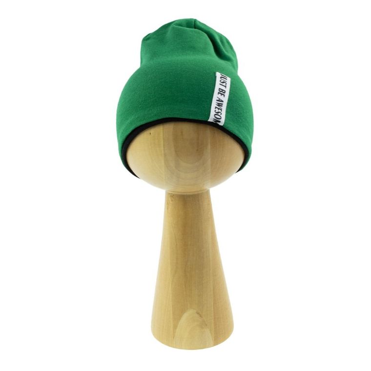 Czapka chłopięca, zielona, Nicol