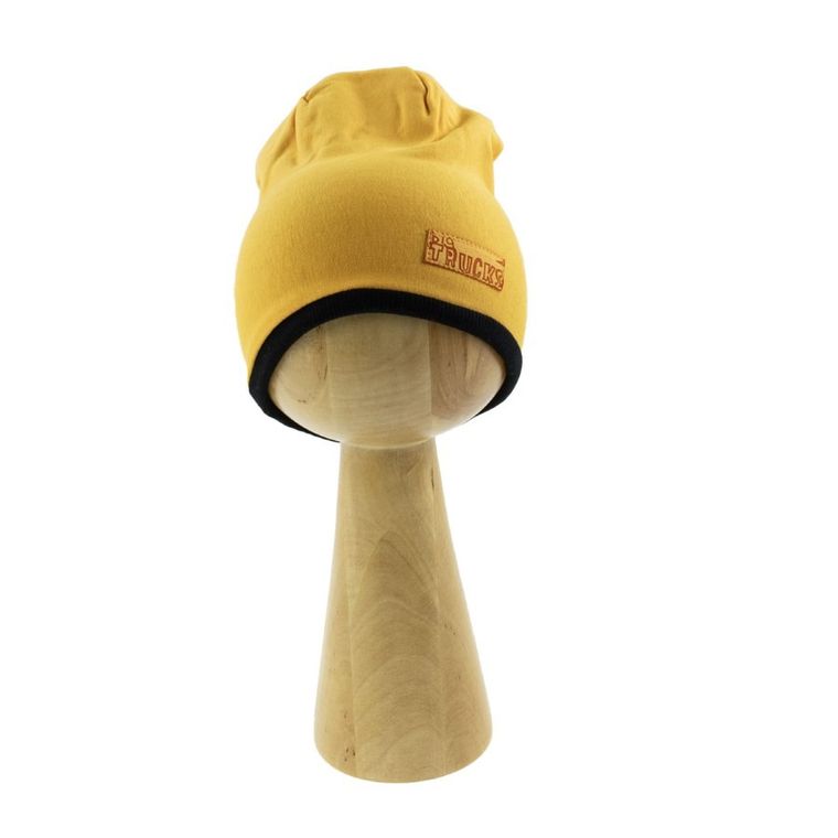 Czapka chłopięca, żółto-czarna, Nicol