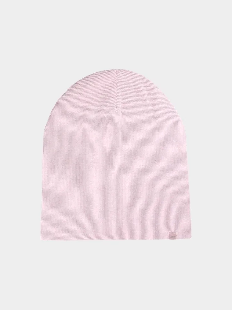 Czapka damska, różowa, 4F