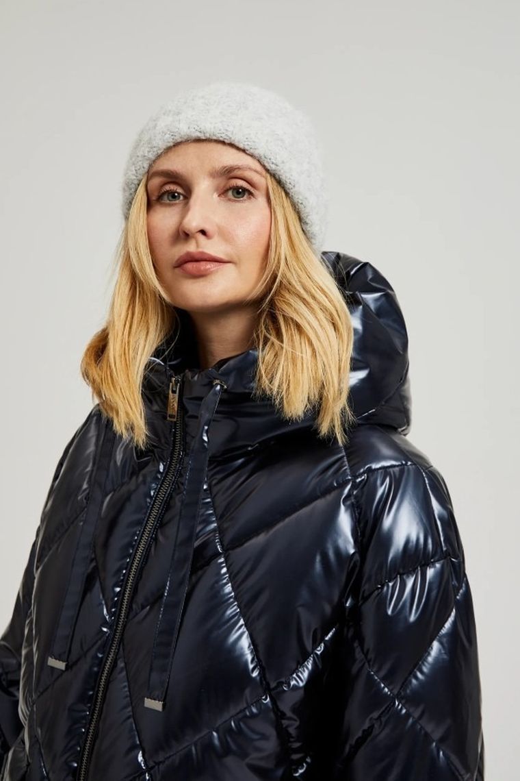 Czapka damska, różowa, Moodo